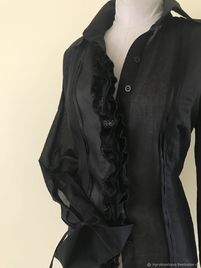 Блуза 2410 Black+ #2