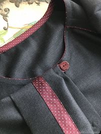 Блуза 2214 шелк с шерстью